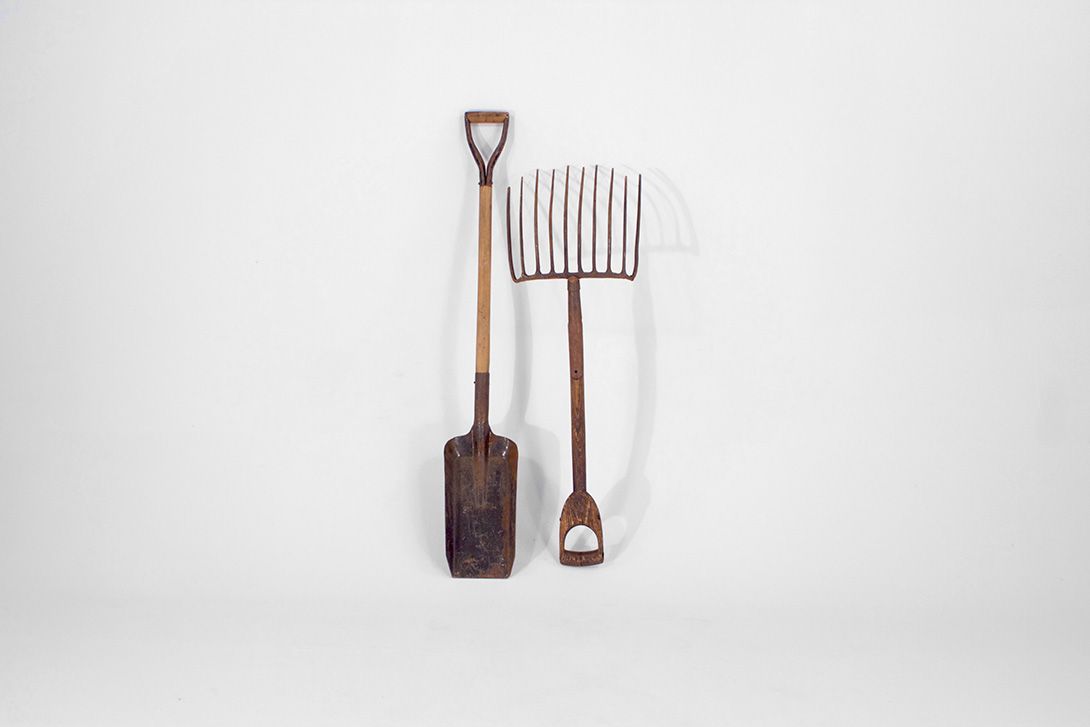Foto Old Rusty Shovel h131x