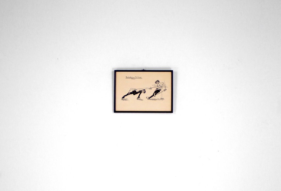 Foto Freestyle Fencing Sketch 1861 h24x33 26B3