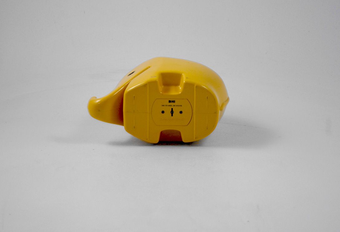 Foto Yellow Elephant Coin Bank