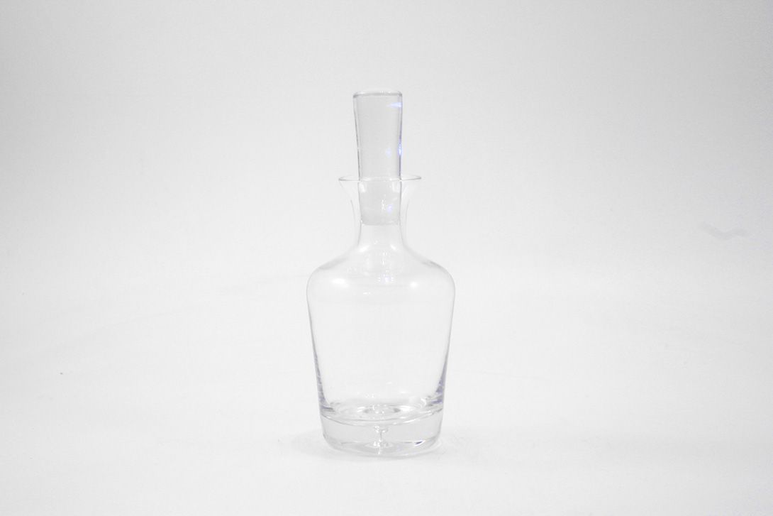 Foto Carafe with Long Glass Stopper Denmark 1965