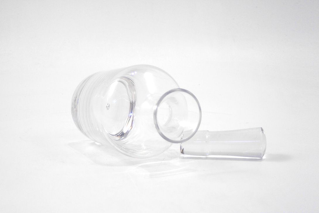 Foto Carafe with Long Glass Stopper Denmark 1965