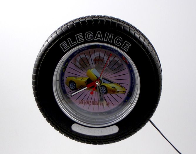 Foto Wall Clock Elegance Cars