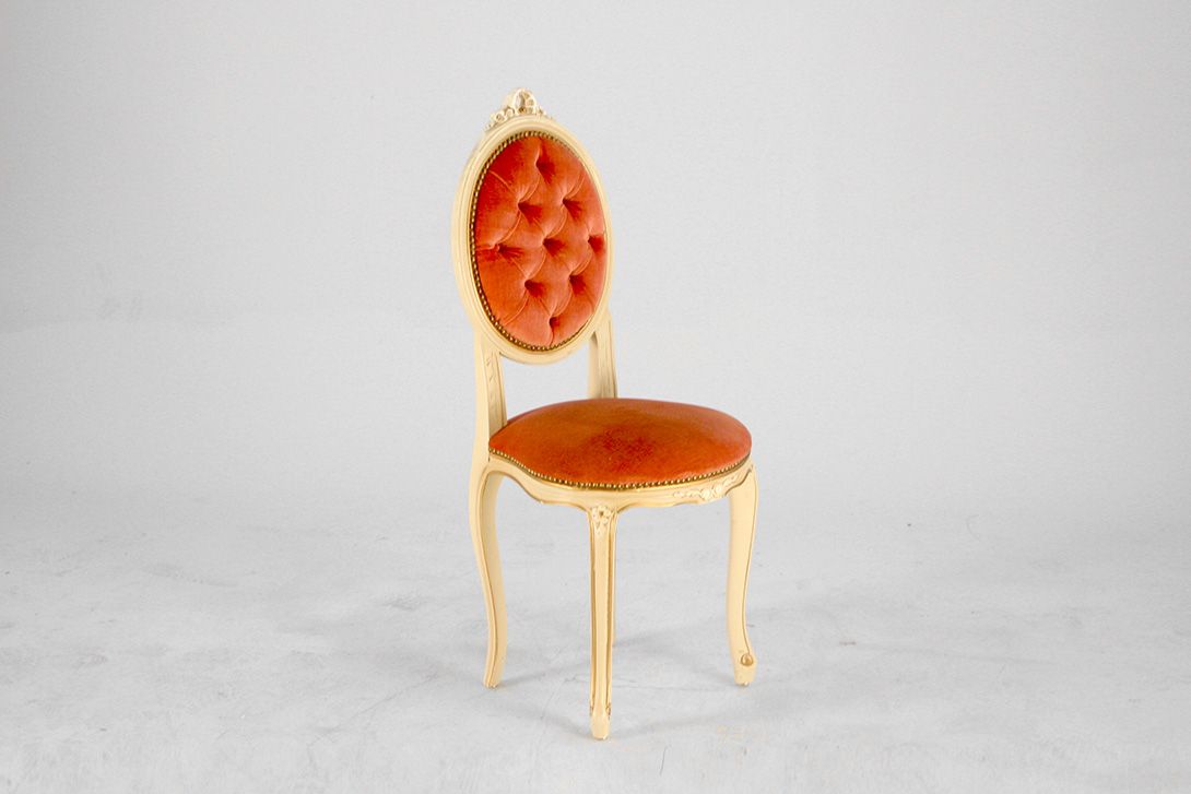 Foto Antique Victorian Velvet Chair Rhineland 1895