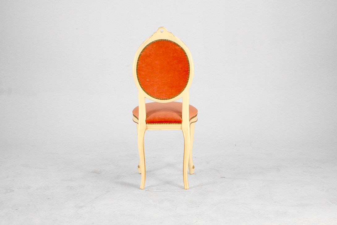 Foto Antique Victorian Velvet Chair Rhineland 1895