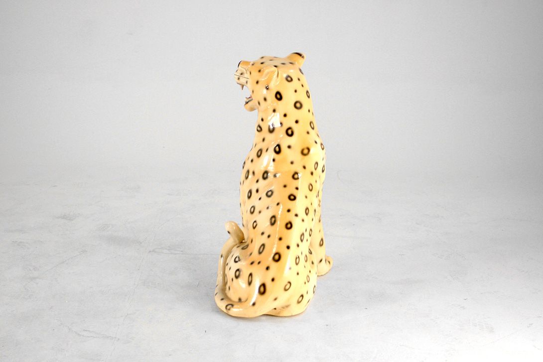Foto Leopard Porcelain Hollywood Regency H75x55x40