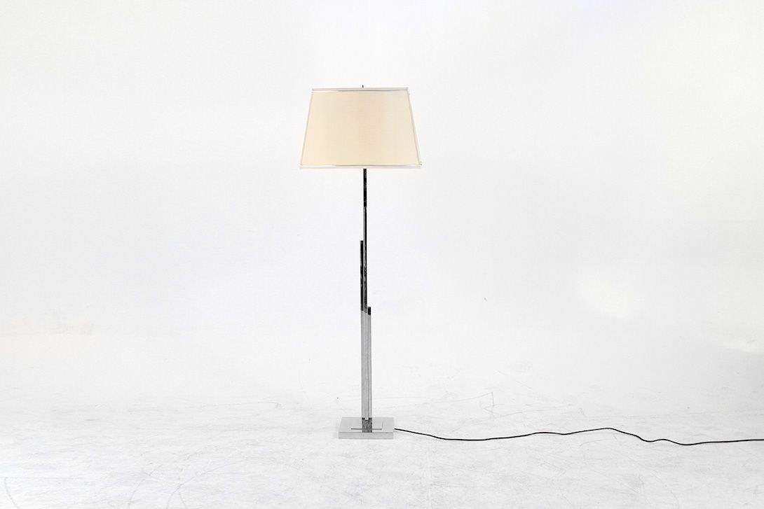 Foto Silver Stand Floor Lamp h157 F1