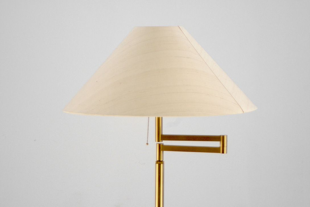 Foto Extendable Golden Floor Lamp h163/143 G2