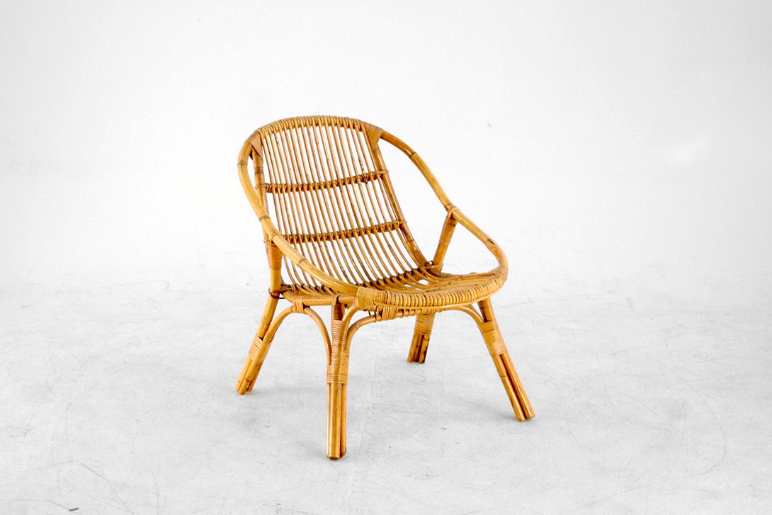 Foto Bamboo Garden Chair Germany 1963 h70x77x55