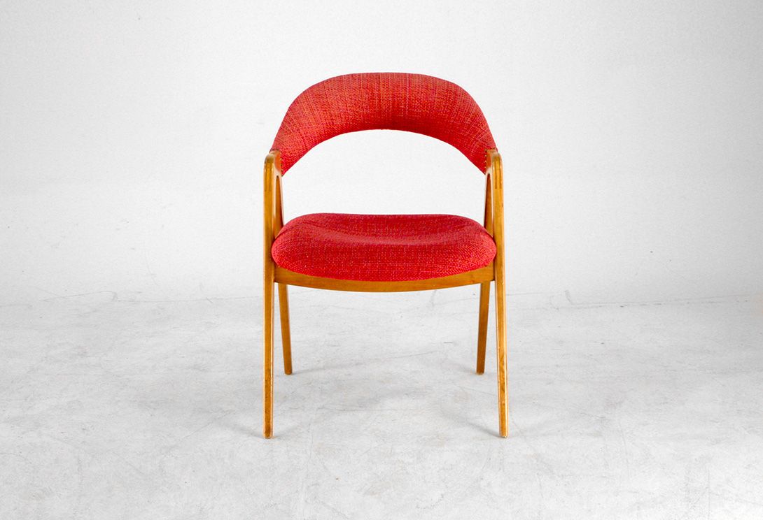 Foto Scandinavian Oak Armchair 1956