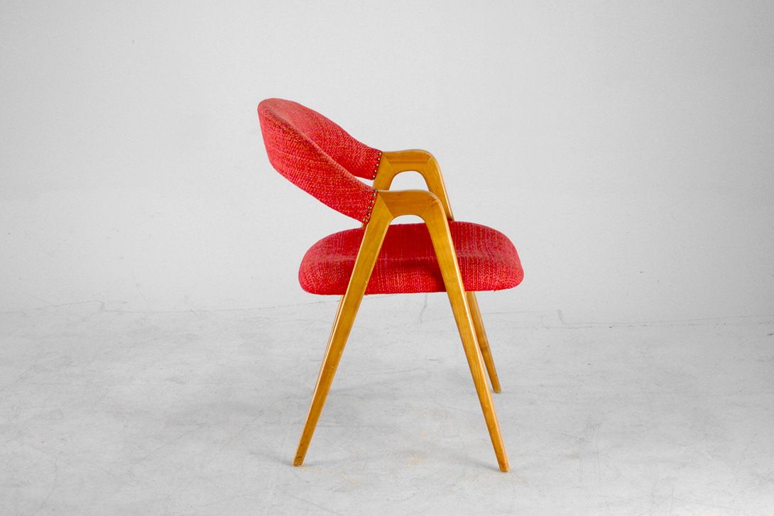Foto Scandinavian Oak Armchair 1956