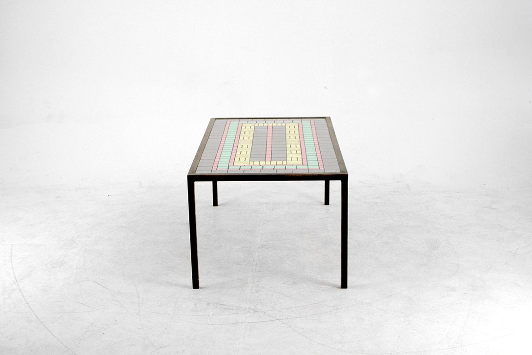 Foto Colorful Mosaic Coffee Table h45x120x60