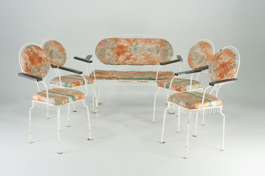 Foto Metal Garden Bench DDR