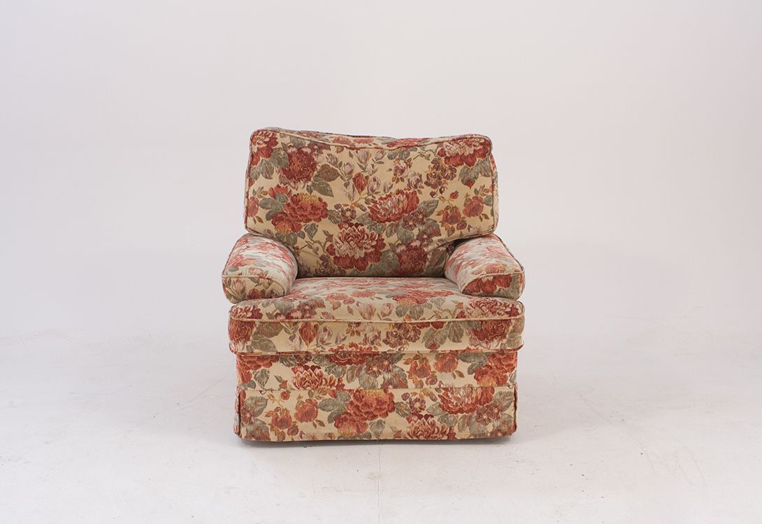 Foto Brocade Upholstered Armchair 1964