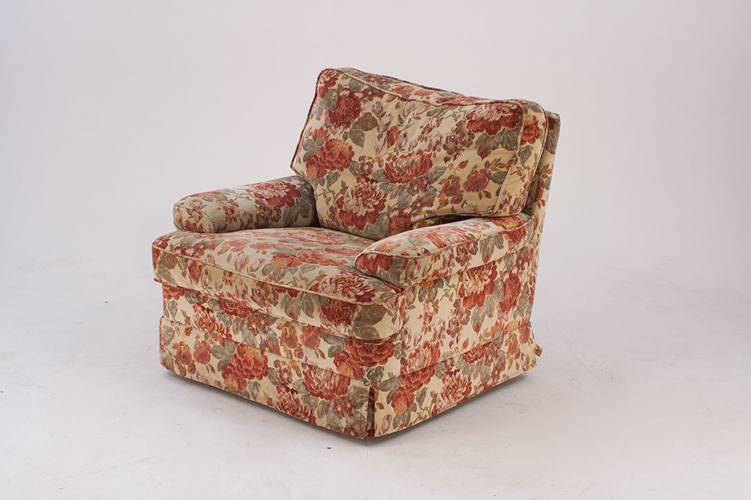Foto Brocade Upholstered Armchair 1964