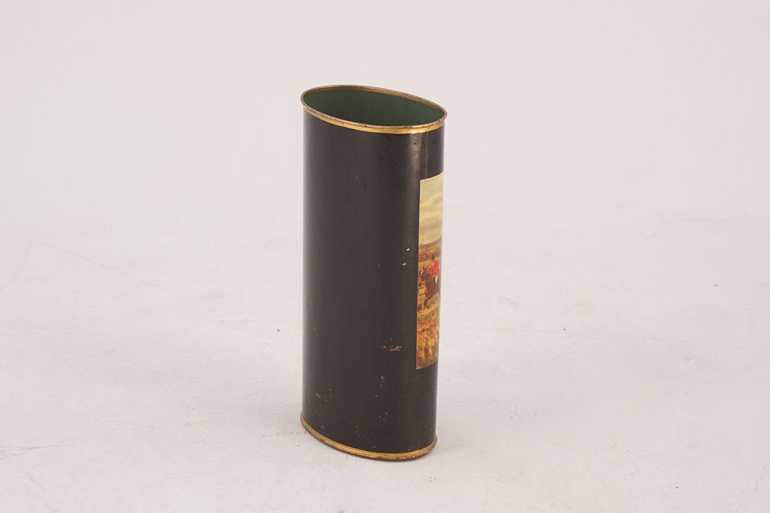 Foto Classic Recycle bin with hunting scene h45x25x15