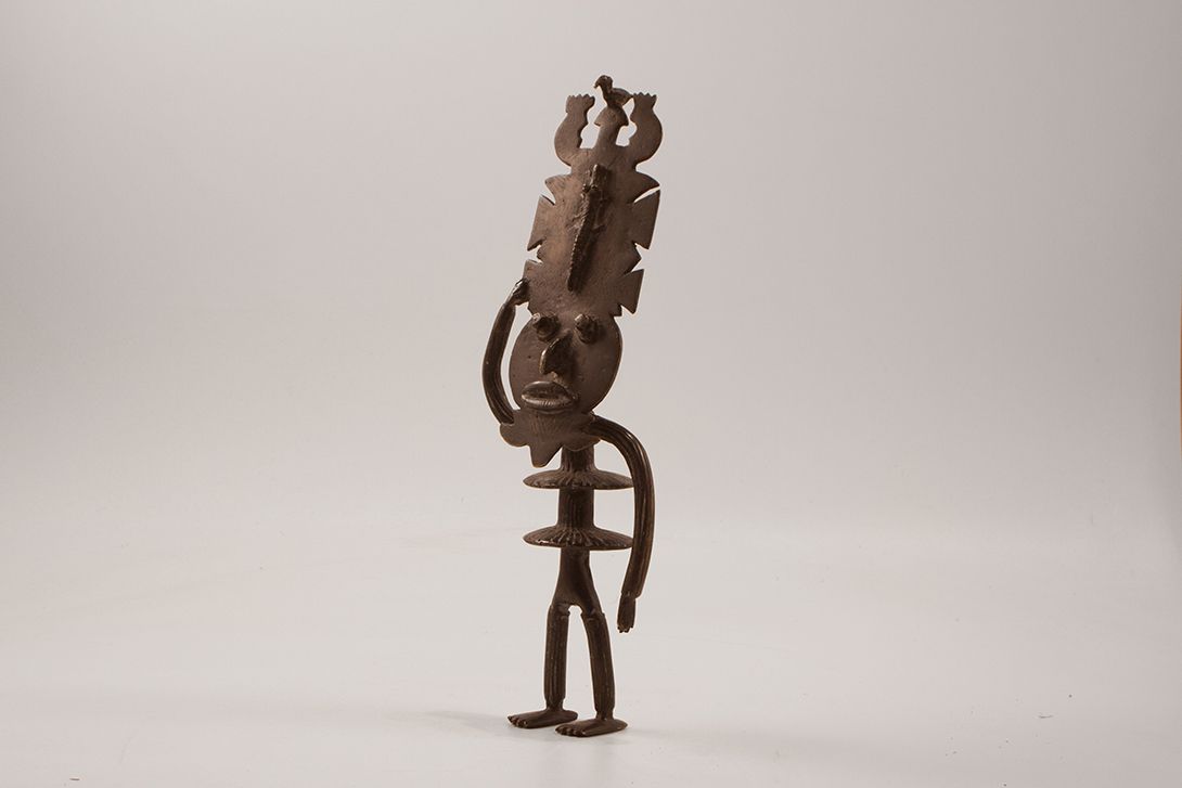 Foto African Relic Bronze Sculpture