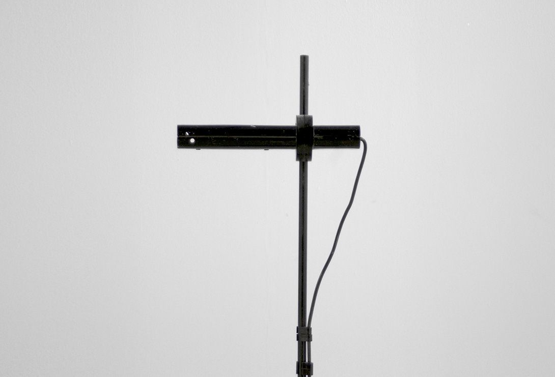 Foto Minimalist Adjustable Black Floor Lamp h184 C1+