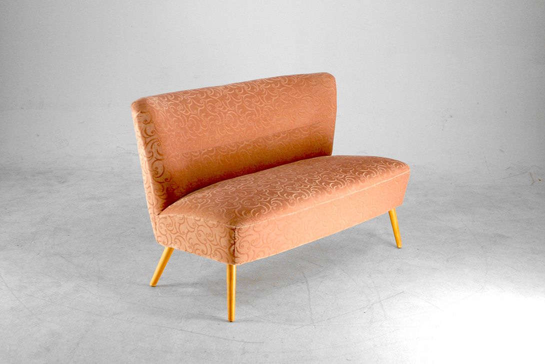 Foto Velvet Rose Sofa with Beautiful Detail h74x118x70