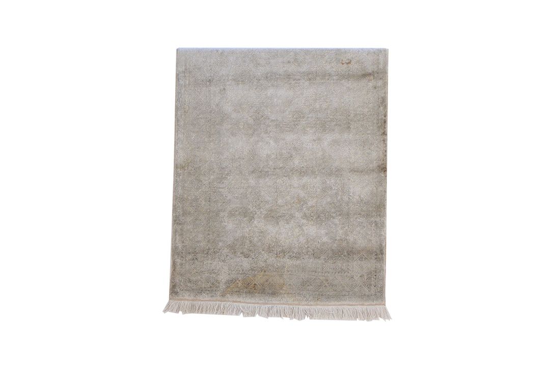 Foto Antique White Detailed Persian Carpet 155x100cm 0056