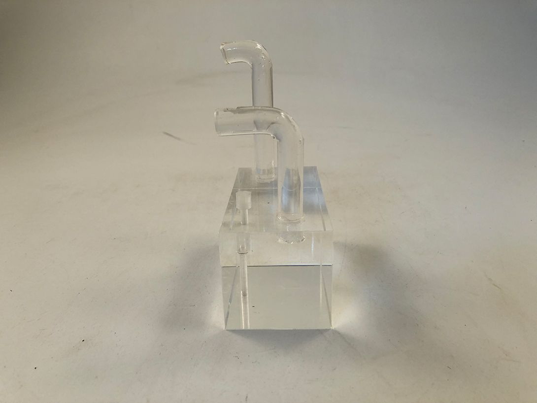 Foto Transparent Plexi Wardrobe Hook h13x10x5