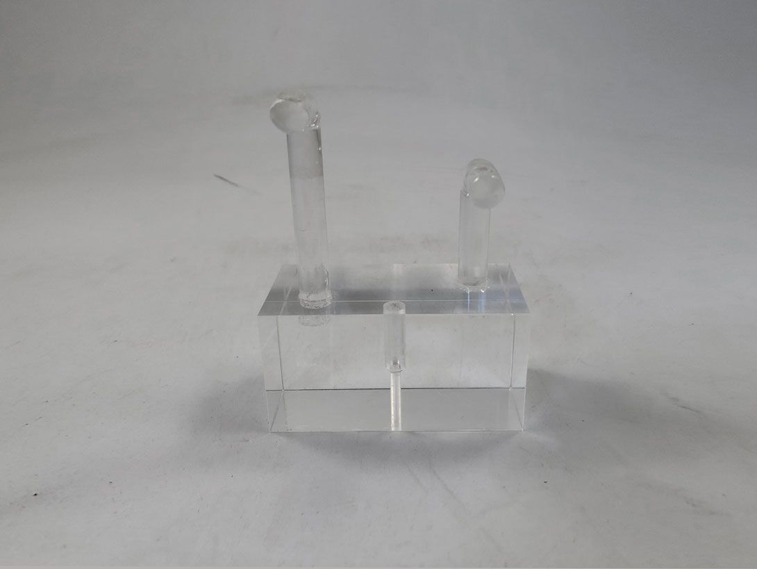 Foto Transparent Plexi Wardrobe Hook h13x10x5