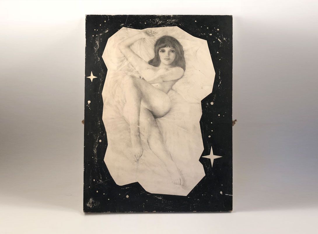 Foto Pin Up Drawing Stars h73x55 32A5
