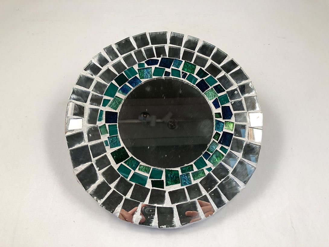 Foto Two-Sided Round Mosaic Mirror ø27cm