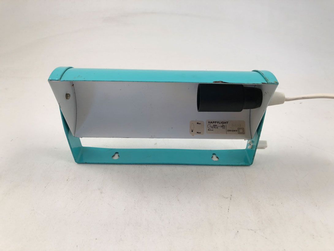 Foto Metal Lamp Blue h10 //
