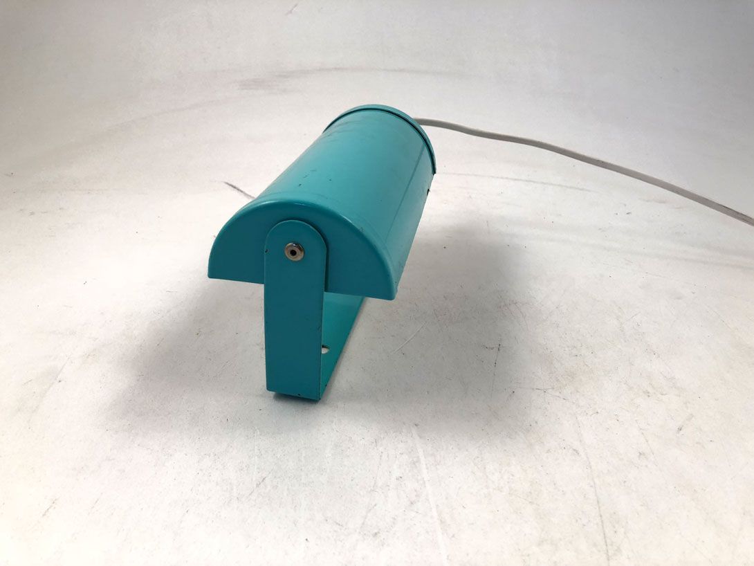 Foto Metal Lamp Blue h10 //