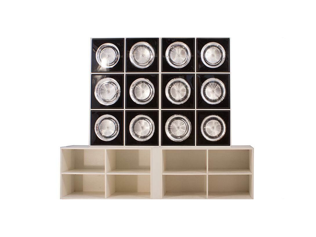 Foto White Bar Backdrop With Lighting h263x314x60