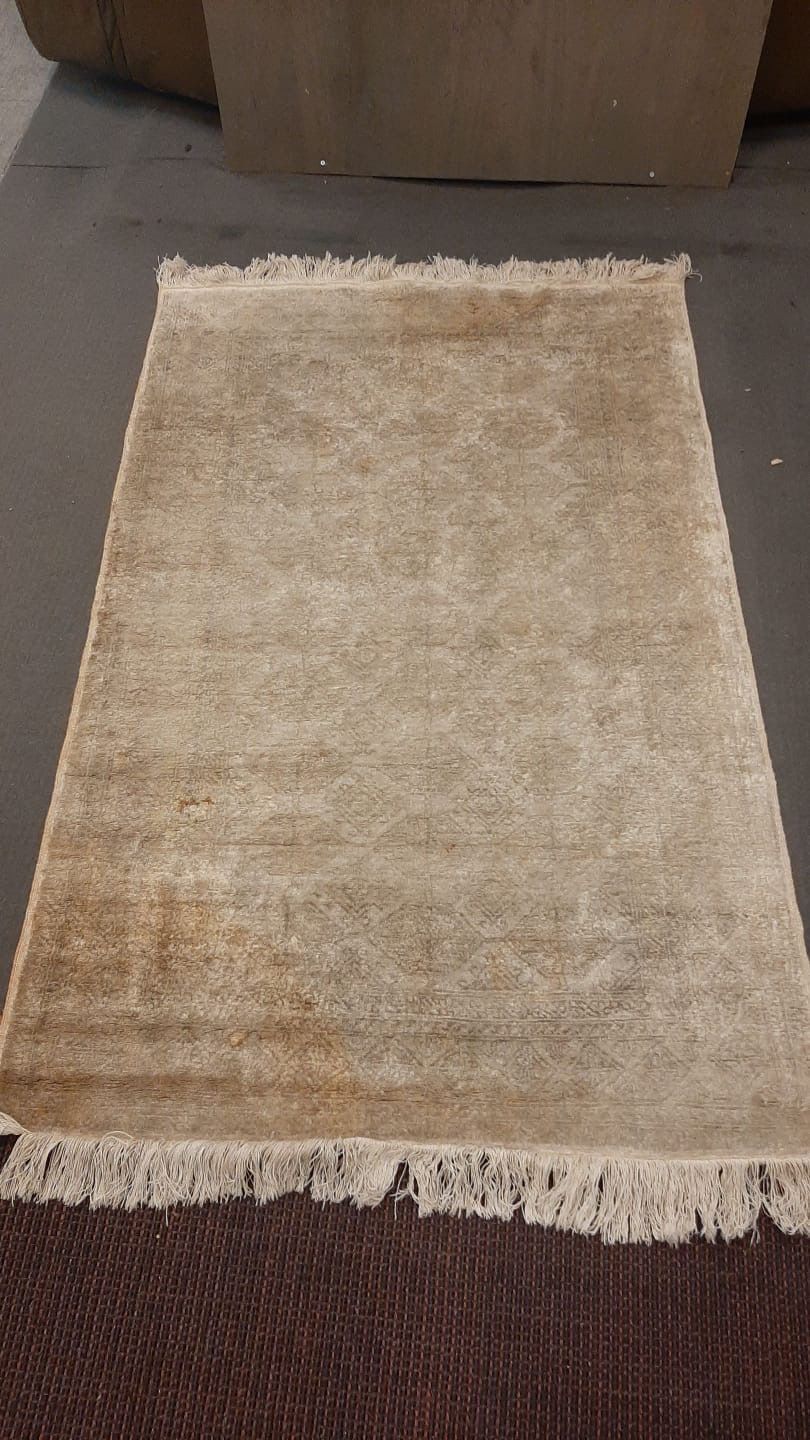 Foto Antique White Detailed Persian Carpet 155x100cm 0056