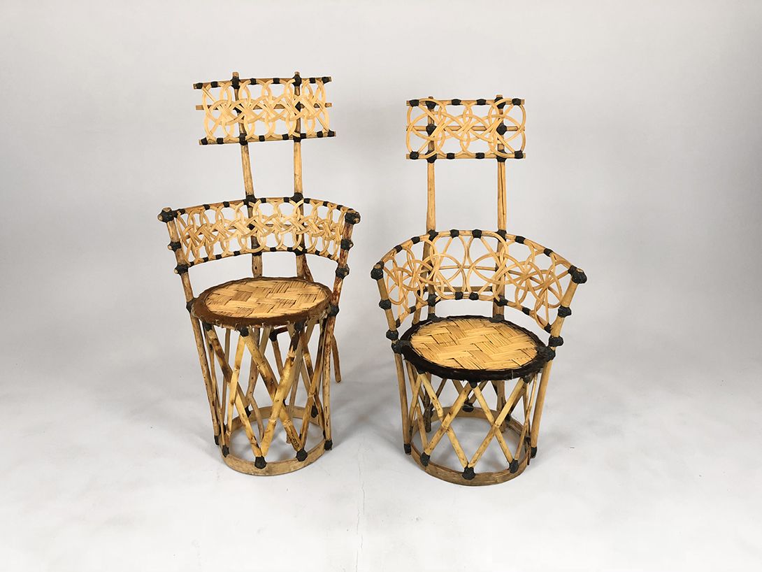 Foto Bamboo Chair Lower Seating Surface
