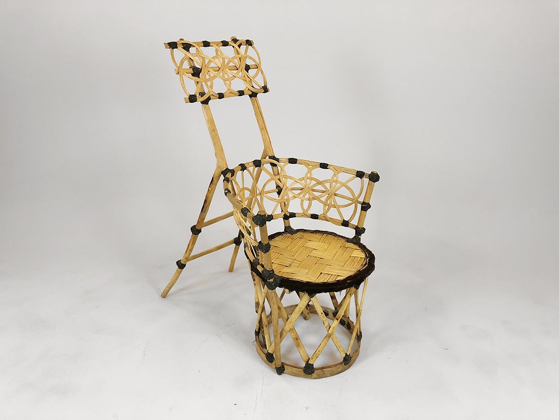 Foto Bamboo Chair Lower Seating Surface