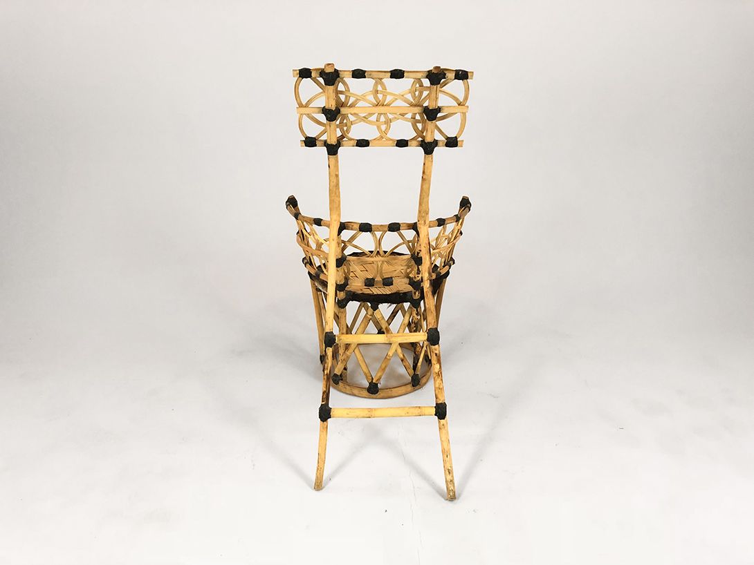 Foto Bamboo Chair Lower Seating Surface