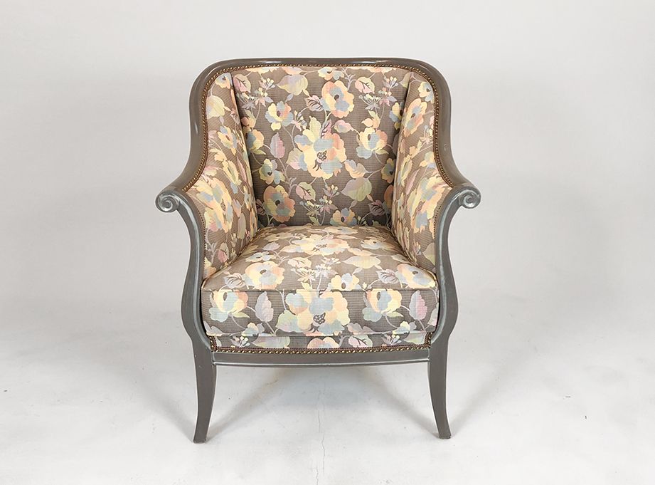Foto Flower Fabric Armchair h86x71x70