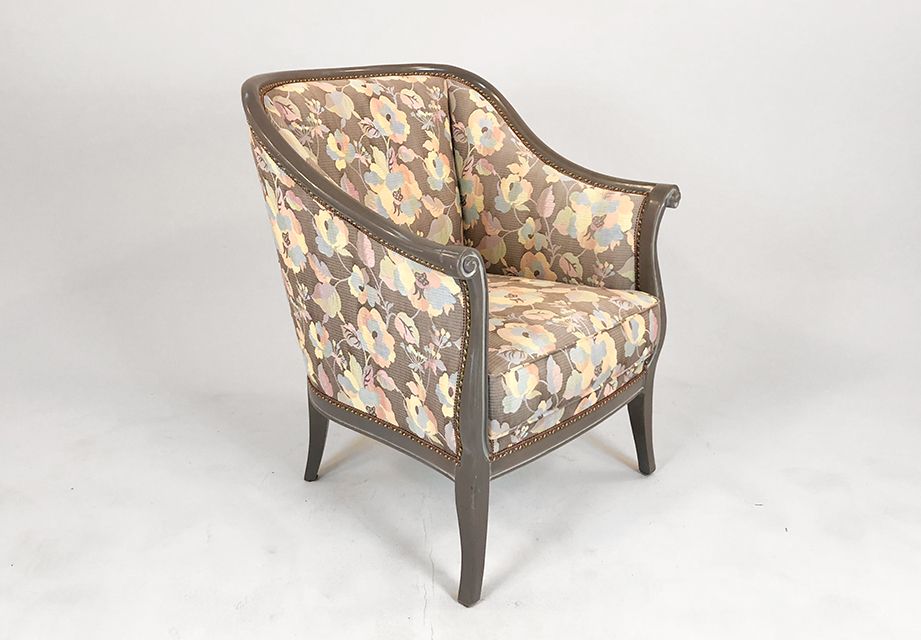 Foto Flower Fabric Armchair h86x71x70