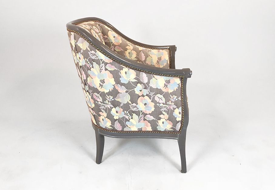 Foto Flower Fabric Armchair h86x71x70