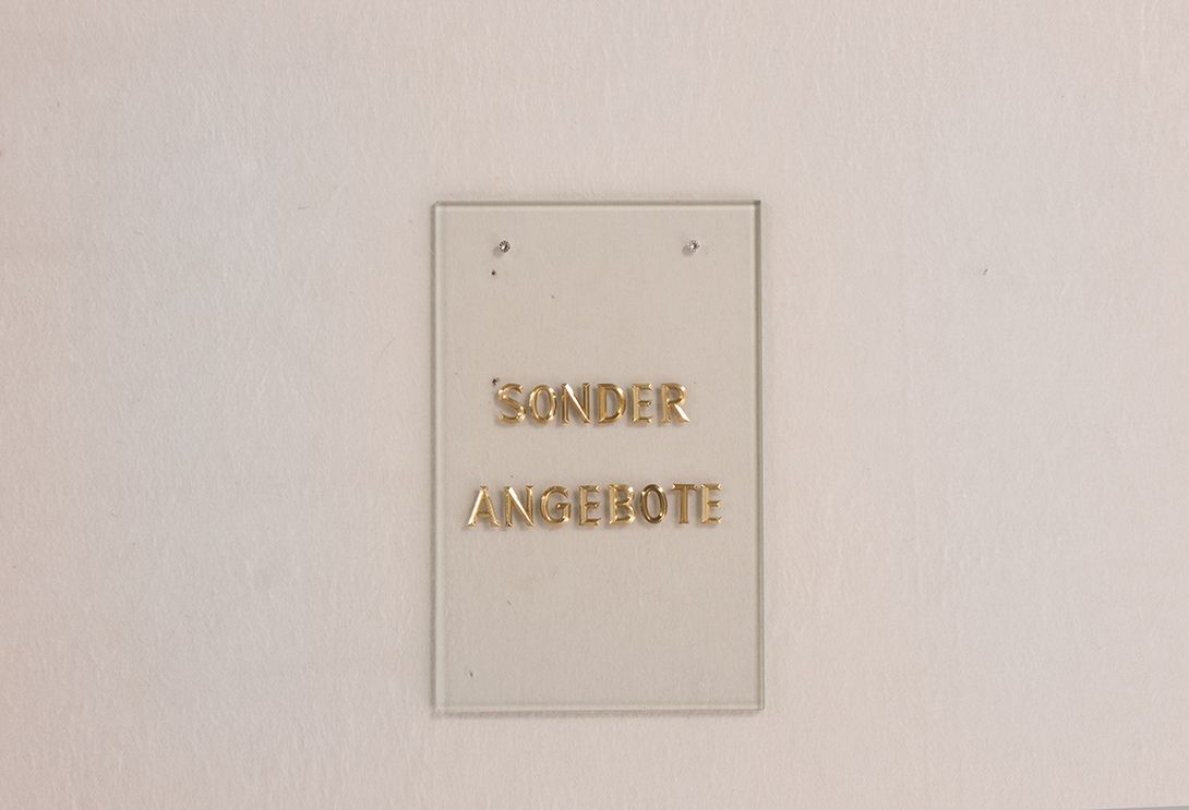 Foto Glass Sale Sign Sonderangebote h34x21 22C10