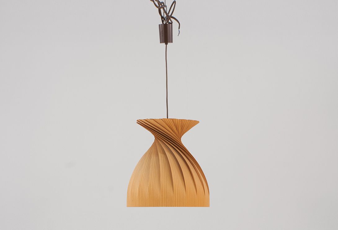 Foto Hans Agne Jakobsson Pinewood Lamp 1961 for AB Markyard ø33