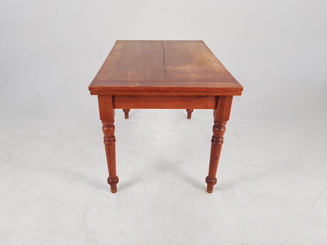 Foto Extending Wooden Table Spätbiedermeier Germany 1868 h76x120×80