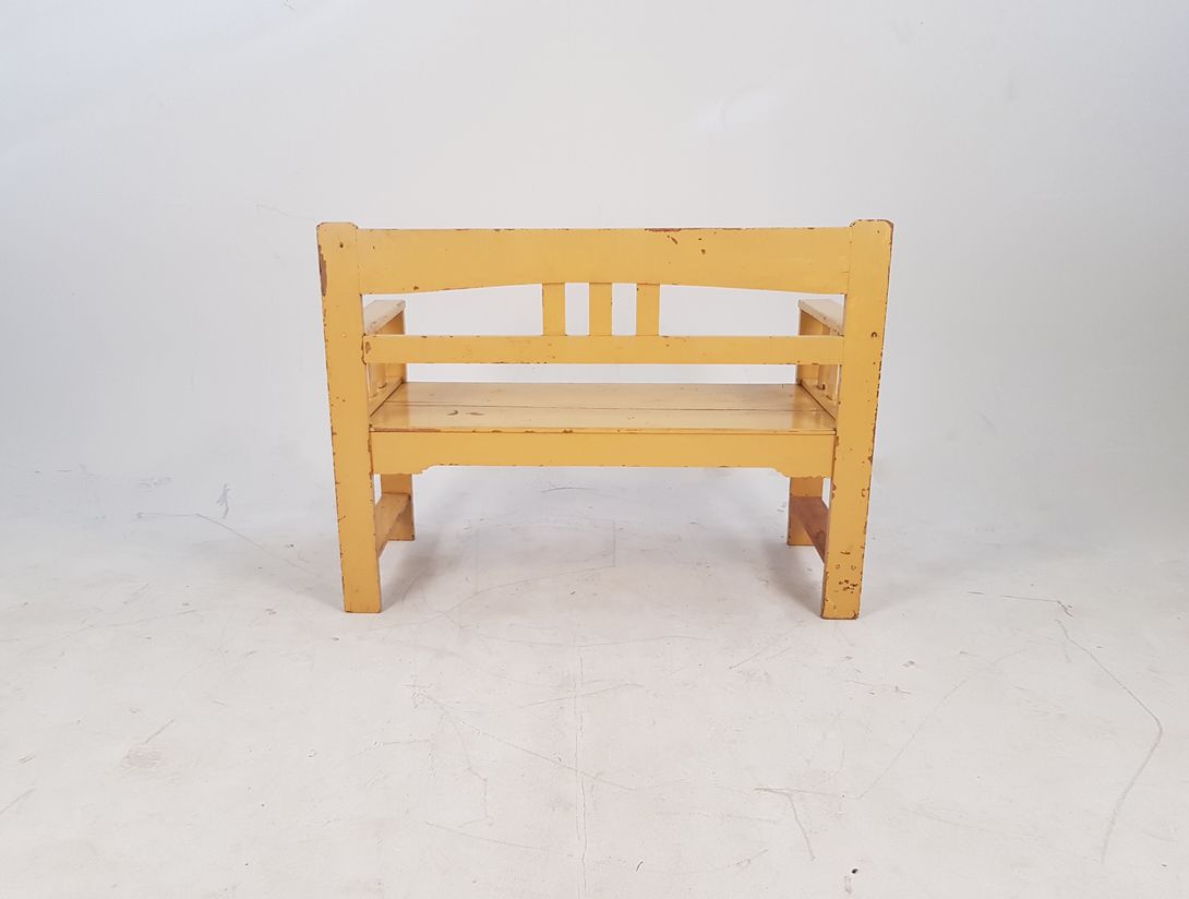 Foto Wooden Bench Neue Sachlichkeit Germany 1908 h89x120x48