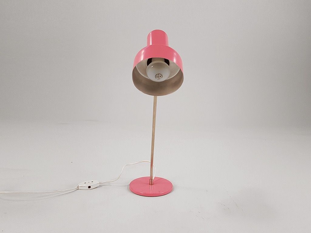 Foto Pink Desk Lamp Germany 1971 h53