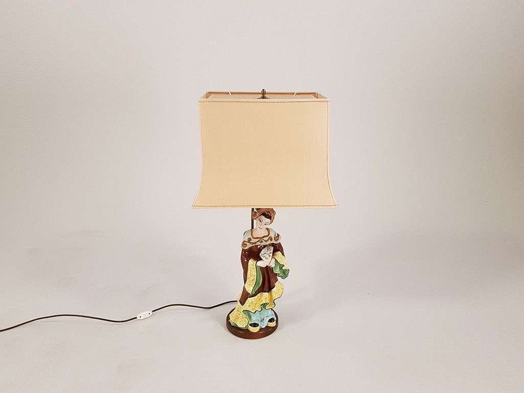 Foto Desk Lamp Geisha Hong Kong 1935 h88