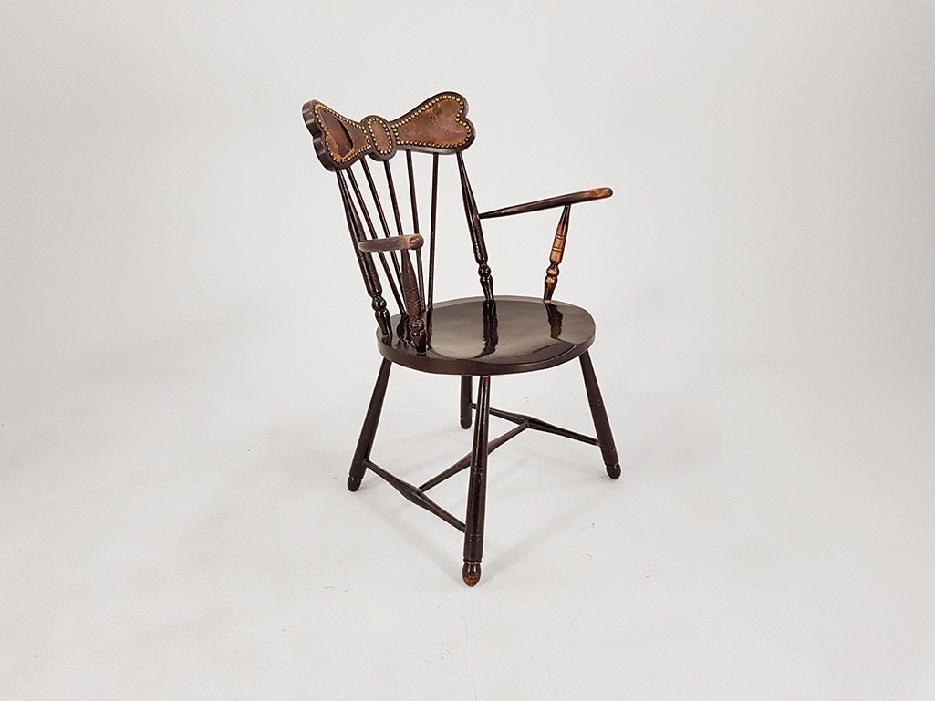 Foto Wooden Farmer Chair Mississippi Delta Usa 1885 h83x57x46