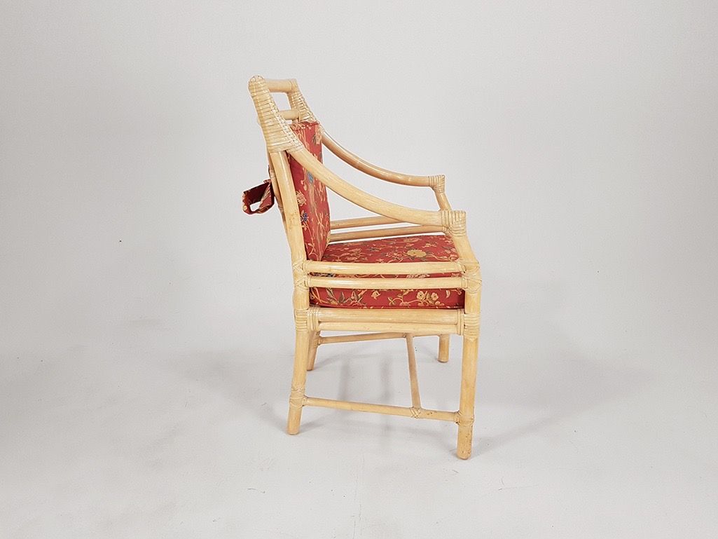 Foto Orangerie Comp Chair with Flowers Britain 1976 h91x60x50