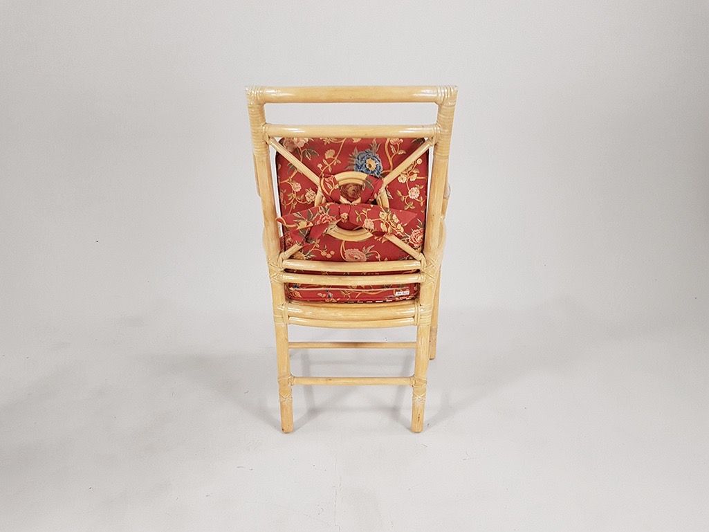 Foto Orangerie Comp Chair with Flowers Britain 1976 h91x60x50