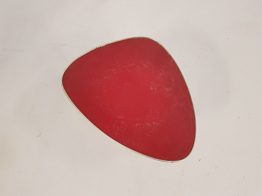 Foto Small Side Table Germany Red 1953 h24x25x33