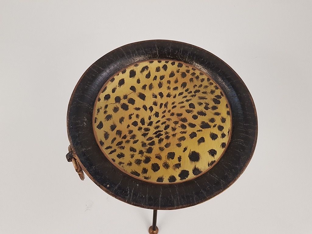 Foto Side Table Leopard h45