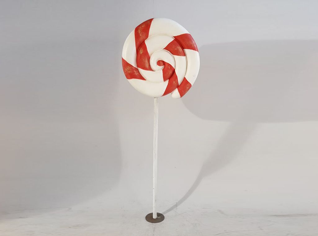 Foto Oversize Decorational Lollipop Red h238cm N