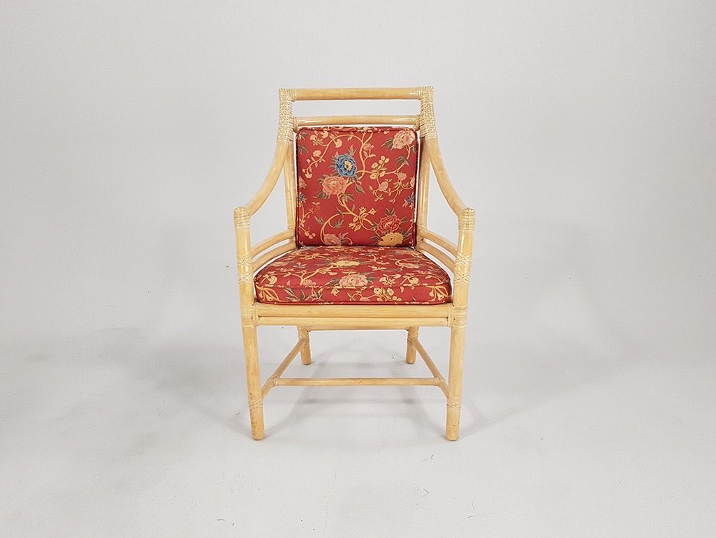 Foto Orangerie Comp Chair with Flowers Britain 1976 h91x60x50